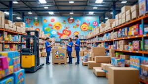découvrez comment fonctionne la logistique d’un site e-commerce de jouets : gestion des stocks, préparation des commandes, expéditions rapides et suivi pour offrir une expérience client optimale.