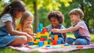 découvrez notre sélection de jouets qui encouragent la coopération chez les enfants : des jeux ludiques pour apprendre à partager, communiquer et travailler ensemble tout en s'amusant.